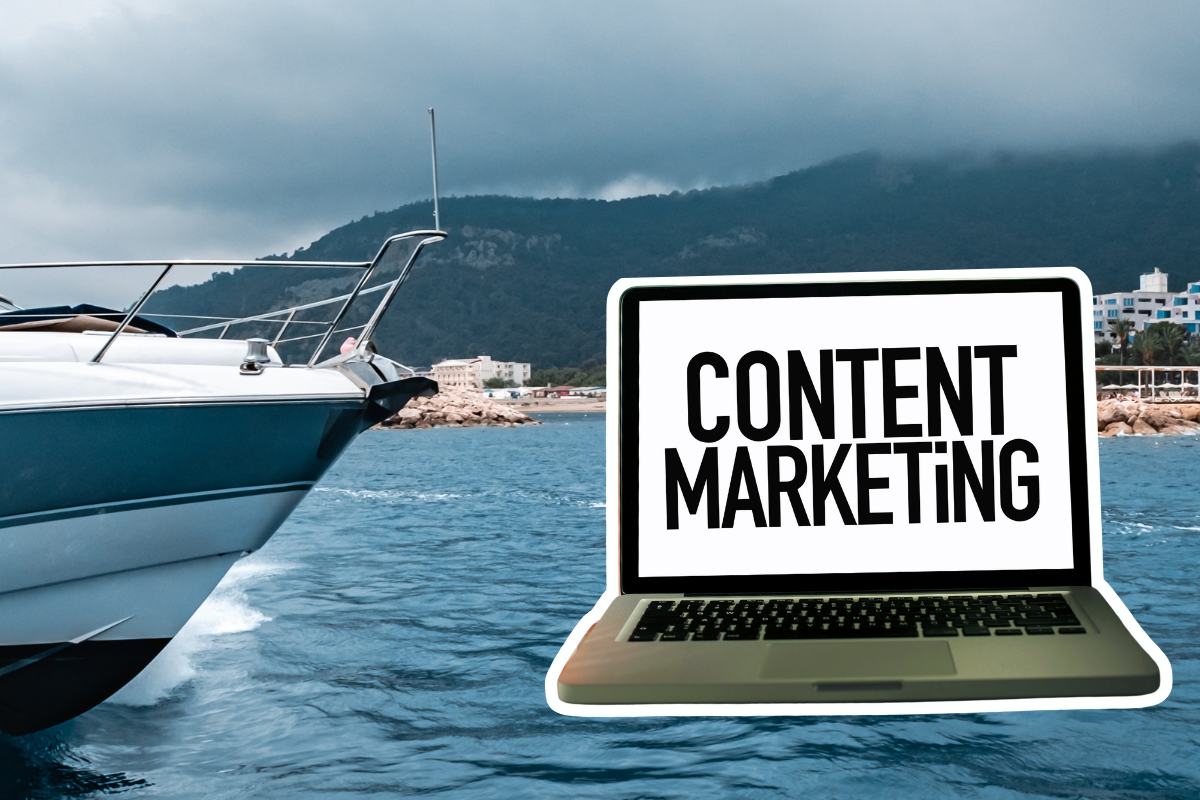 Illustration for Marine Content Marketing Guide