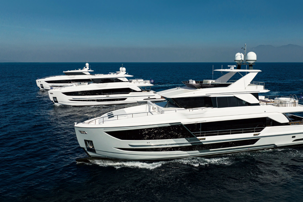 3 stylish white yachts sailing - the image used for the blog about CRO Best Practices